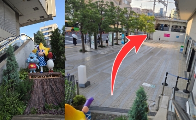 東京スカイツリータウン入口